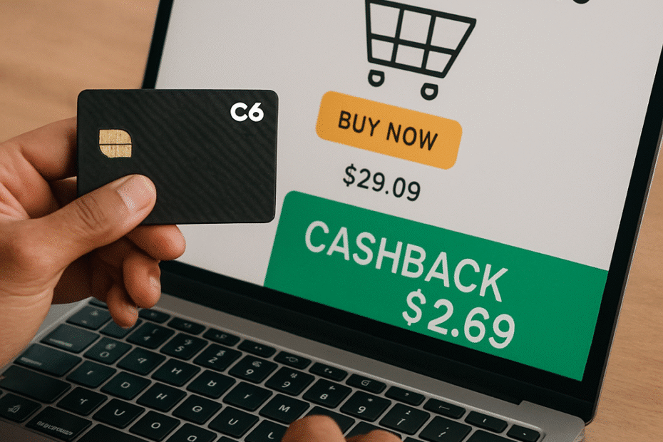 Cashback no C6 Bank